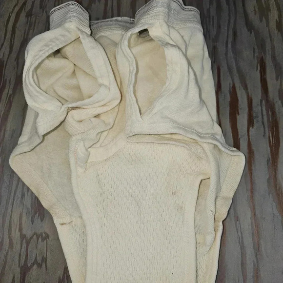 60s vintage thrashed trashed tightie whitie briefs double seated bundle - Picture 14 of 14